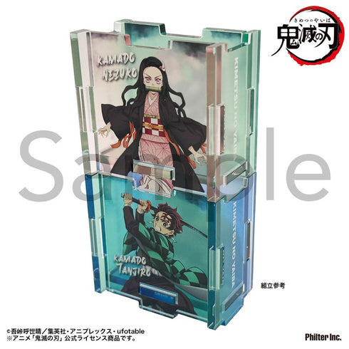 『鬼滅の刃』アクリル小物入れ 竈門炭治郎&竈門禰豆子